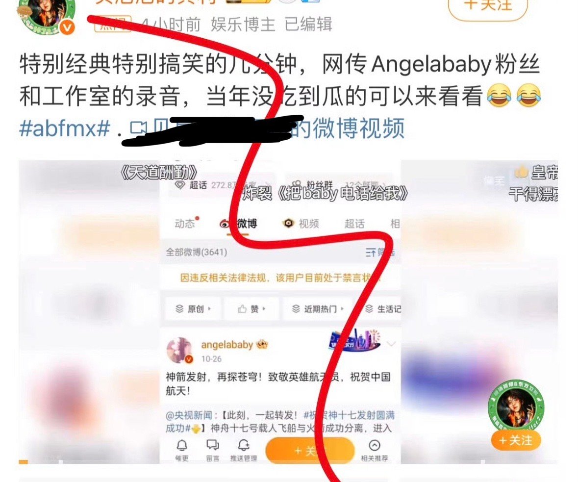 对了帮angelababy澄清一下当时网传的鼻粉和工作室录音是某家粉圈故意搞这一