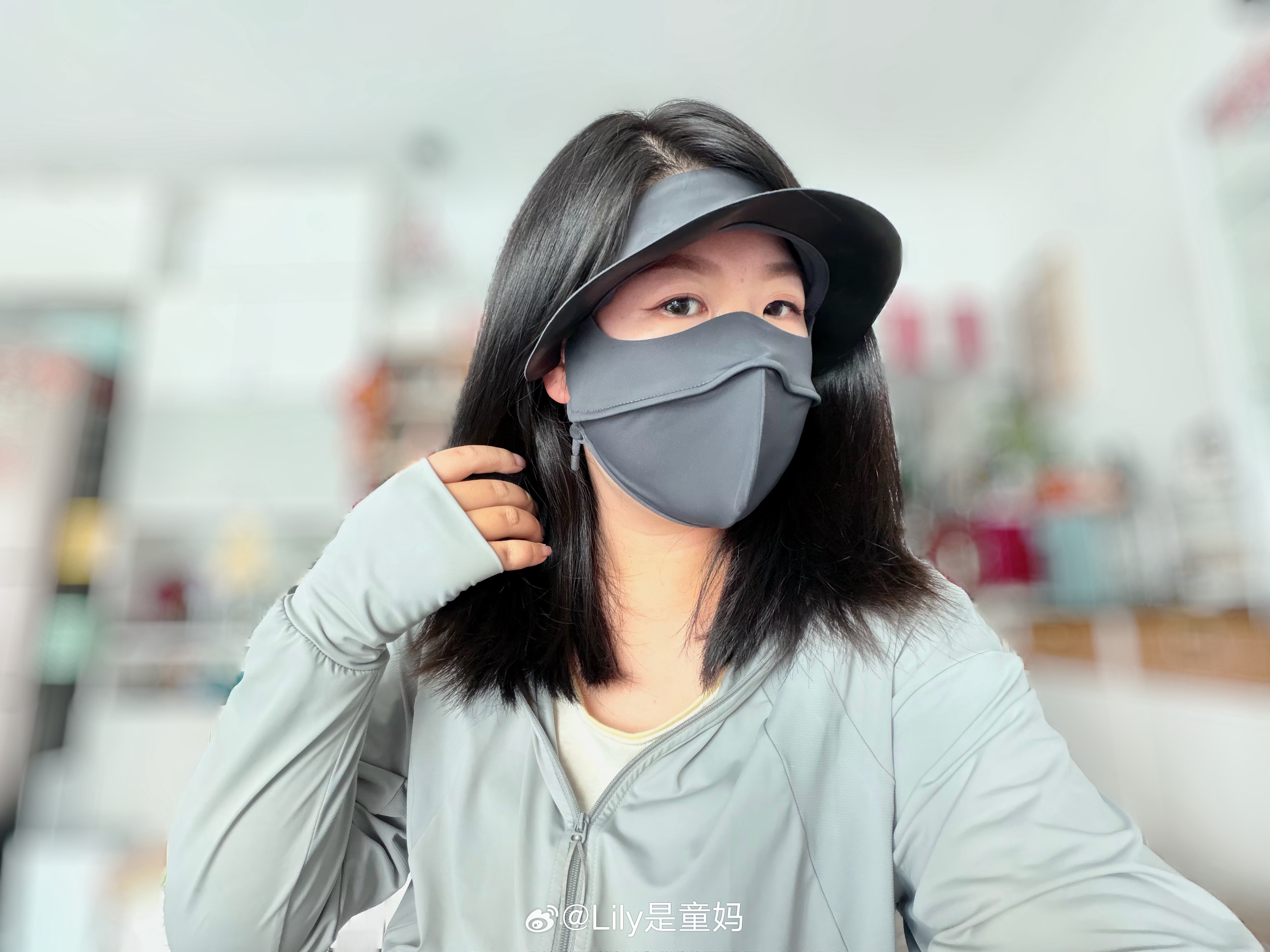 暑假出游还没准备好防晒的可以去L👀K蕉下2.2折起10号结束哈我带的口罩帽防晒