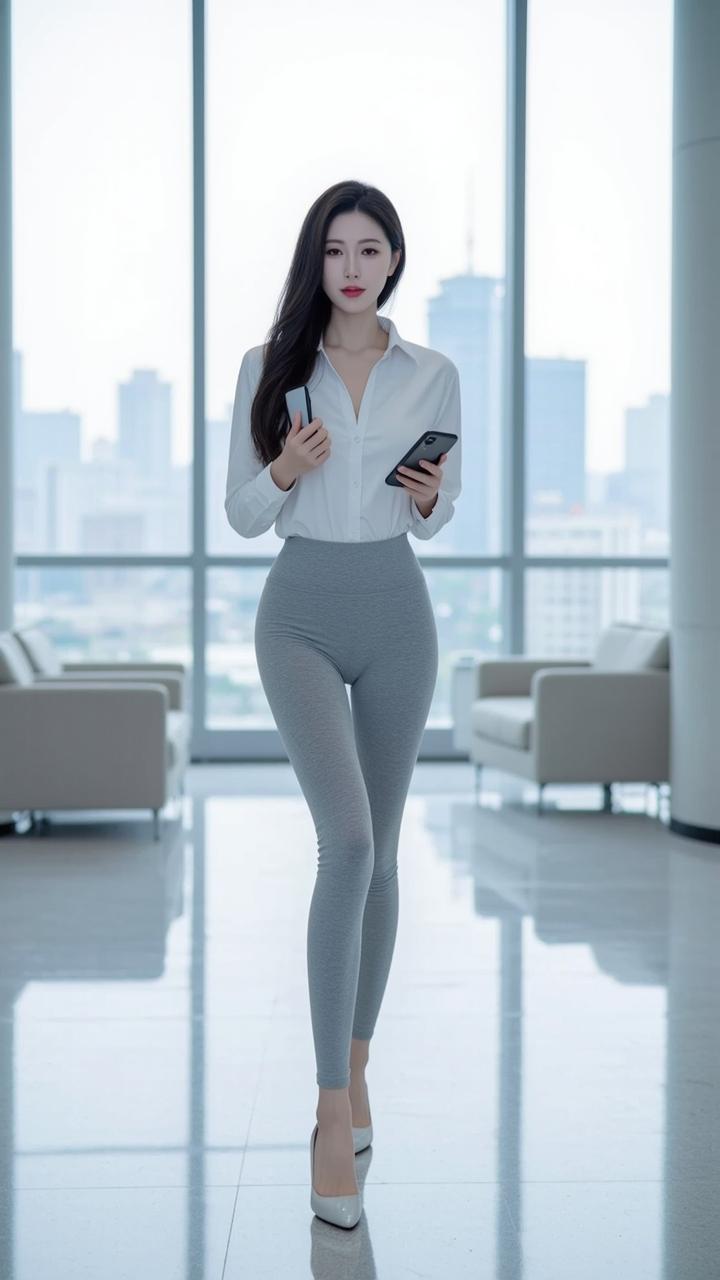 穿瑜伽裤上班,到底应不应该? 
穿瑜伽裤上班，这一现象颇具争议。从职场规范的角度