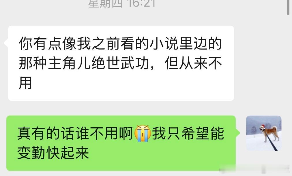 别说绝世武功了，时间久了都会怀疑自己到底有没有武功…倘若有的话，是否被漫长的瘫痪