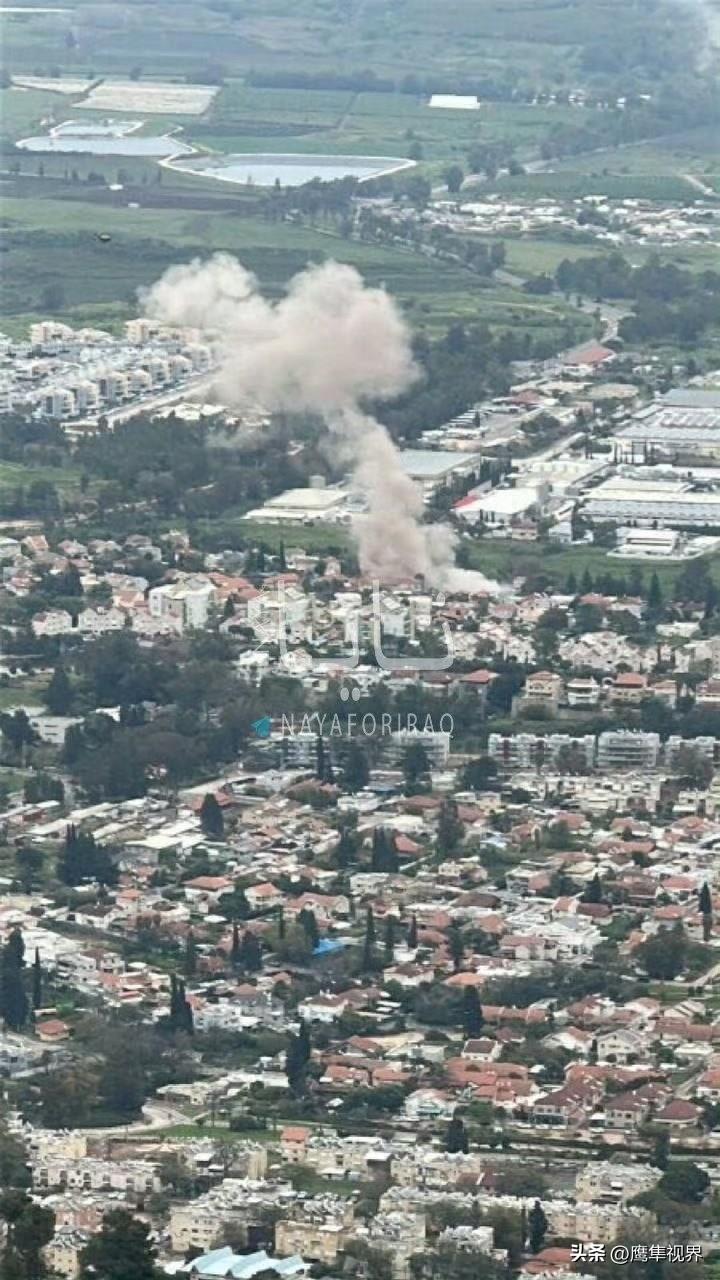 NAYA通讯社：以色列北部遭到导弹袭击。