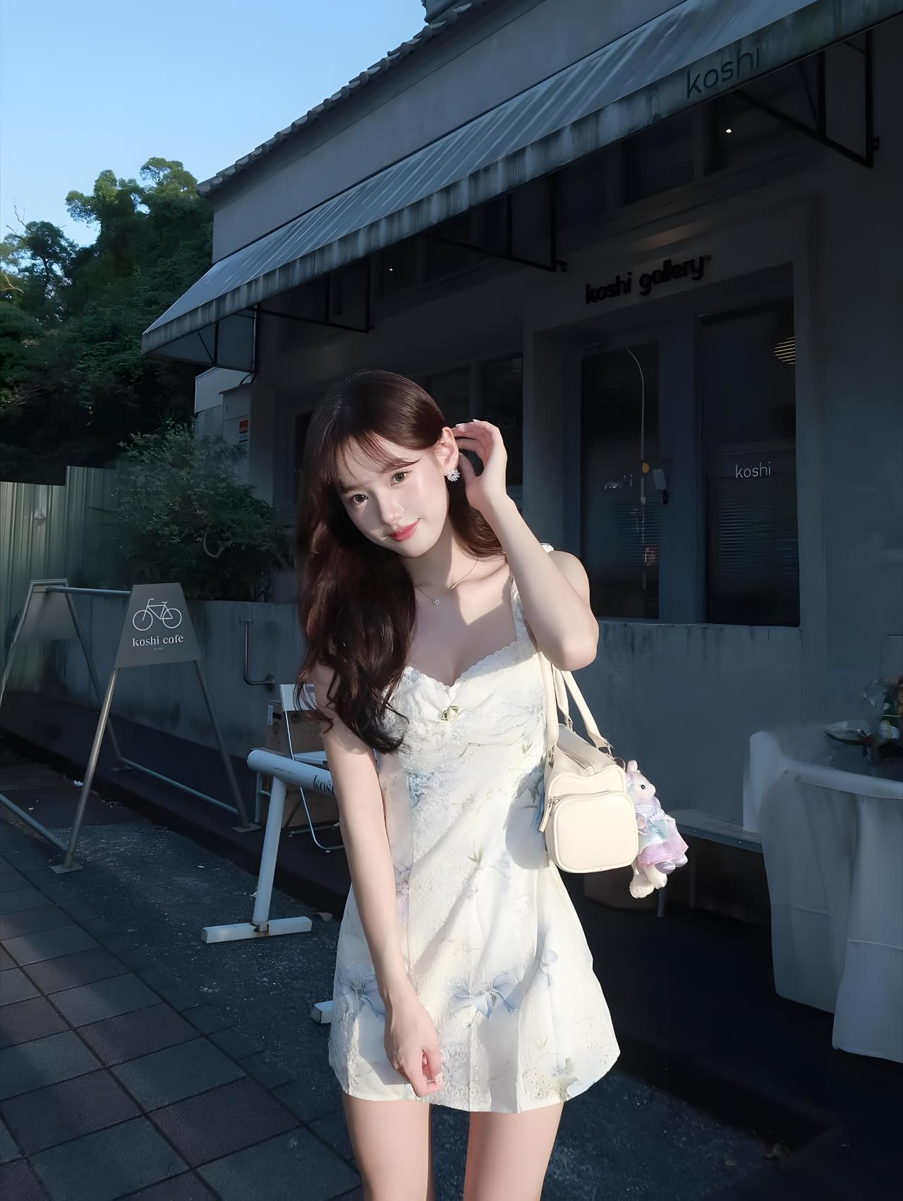 《阳光里的邂逅》
在