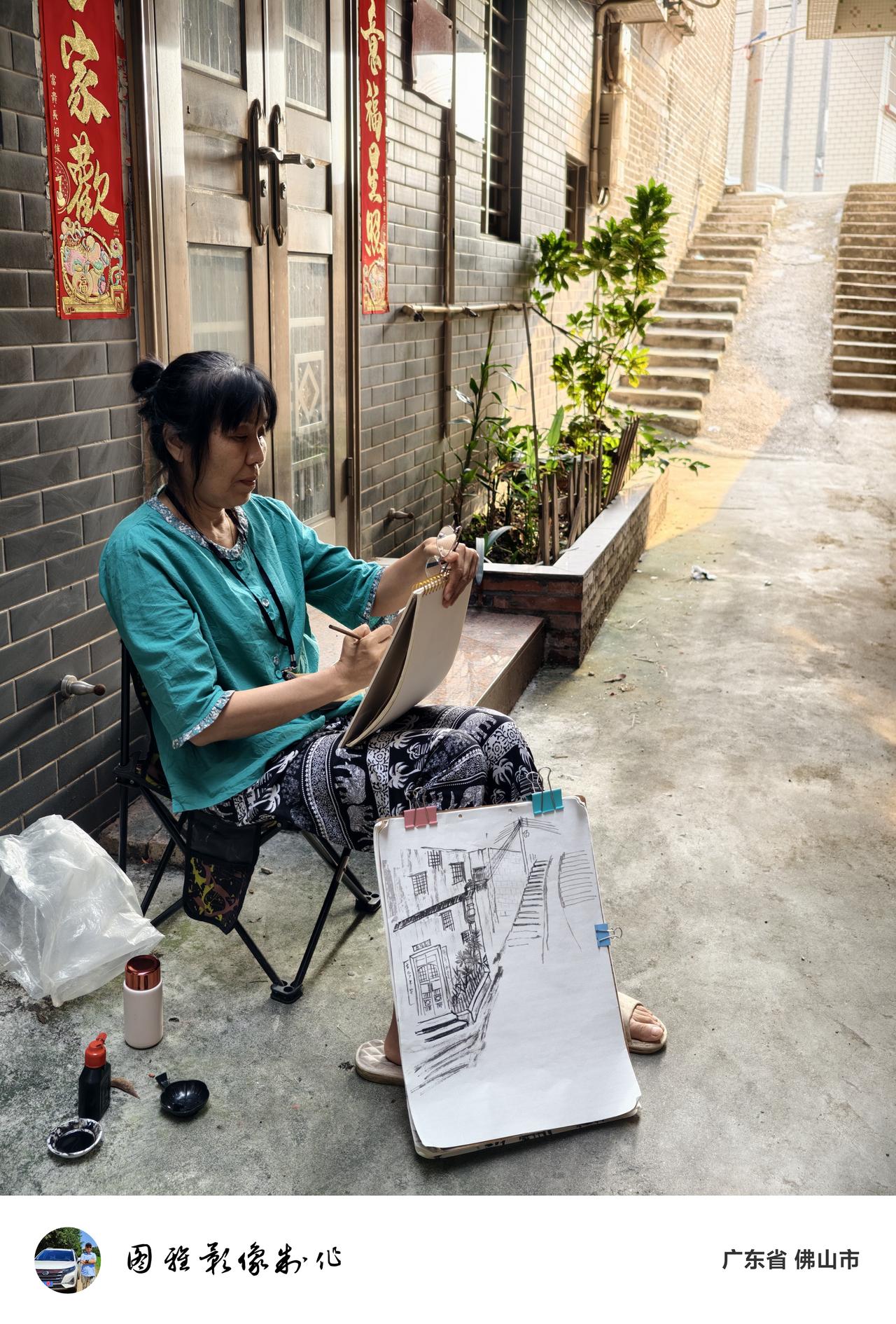 今年春天最想实现的心愿古巷写生