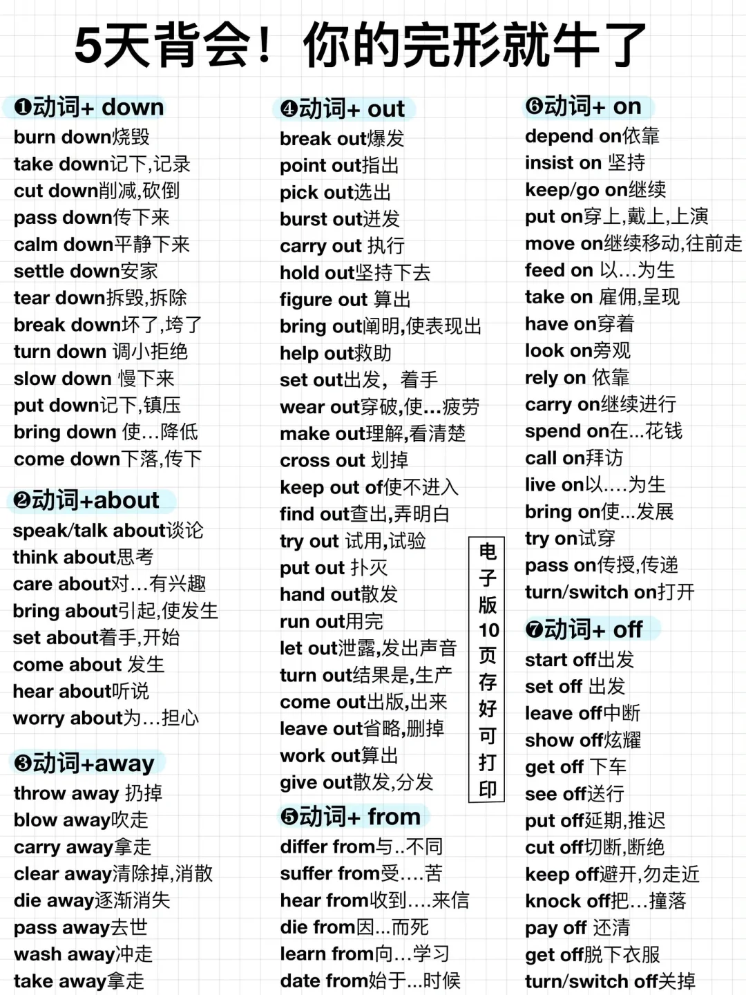 太哇塞了！5天吃透英语完形！狠狠逆袭了！