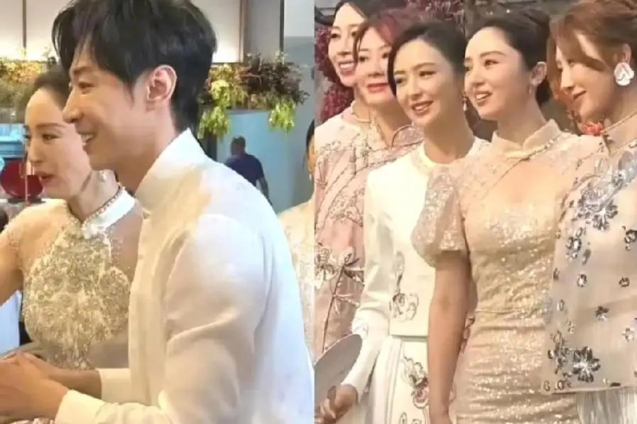 董璇婚宴：闺蜜情深与幸福新章
 
董璇的婚宴在山西大同甜蜜举行，这一场充满爱意的