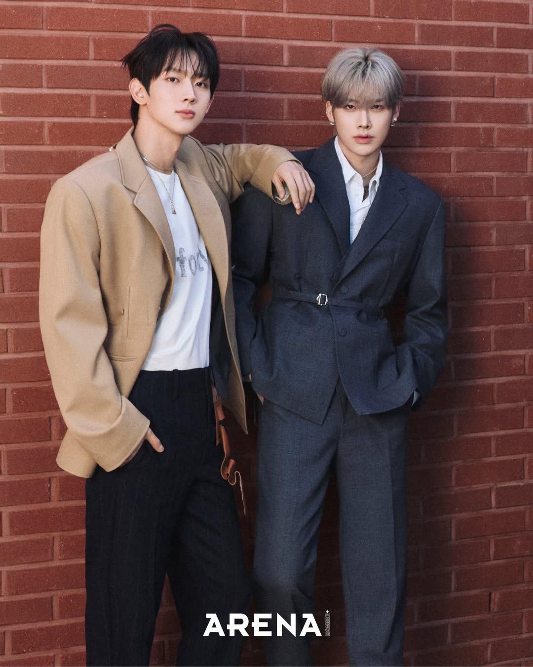 AND2BLE & ARENA 六月刊首个杂志 成员表现力如何？章昊、沈泉锐、金