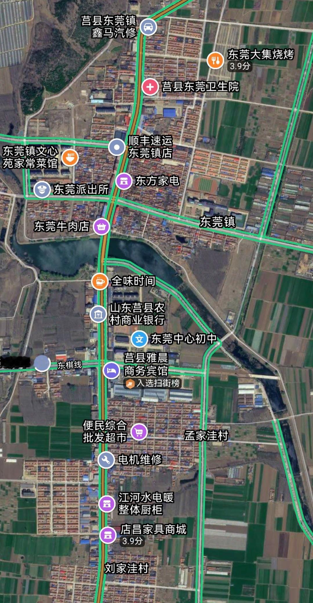 山东省也有个东莞，是一个小镇，山东省日照市莒县东莞镇，地处莒县最北部，才一百余平