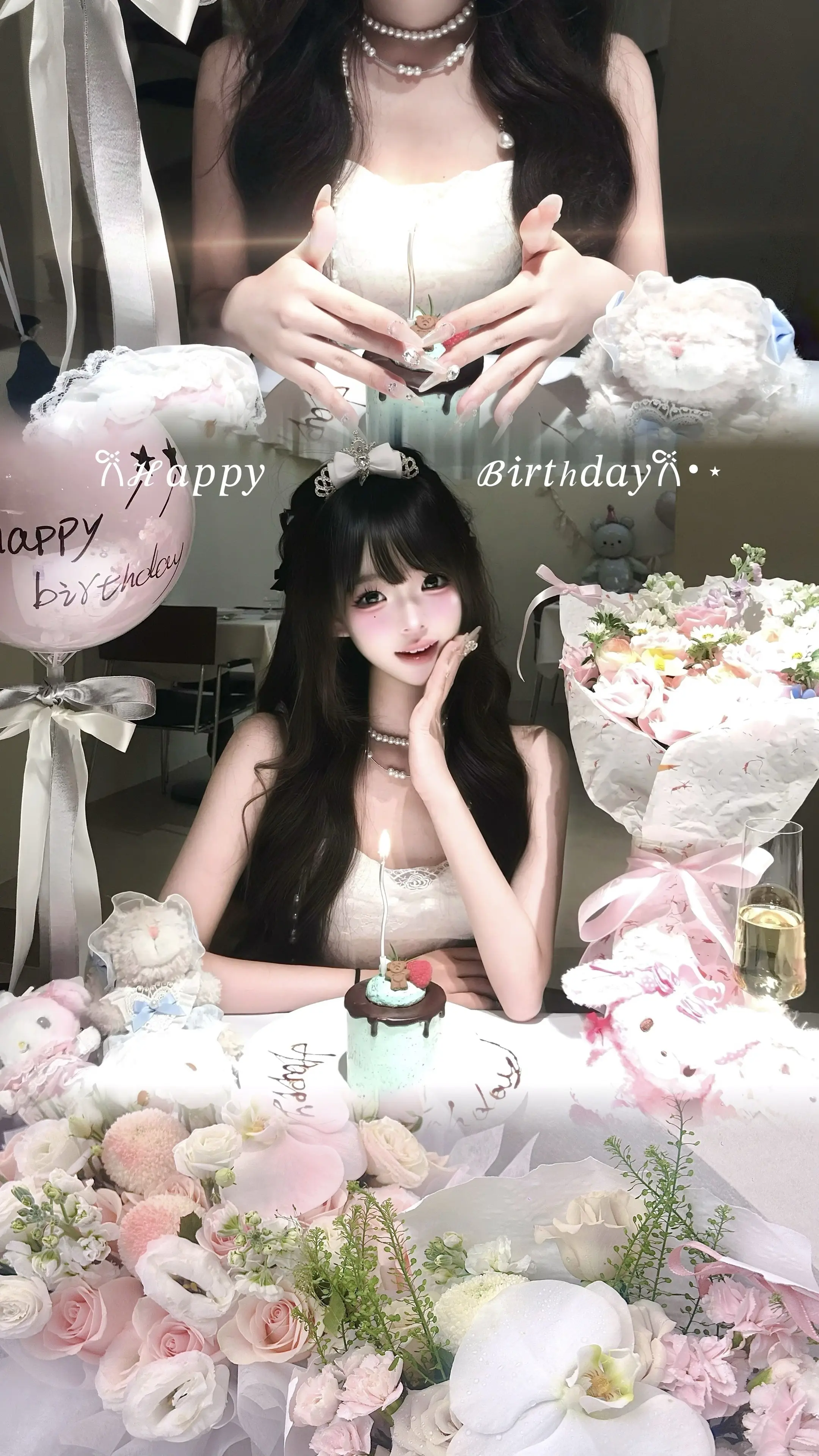 ₊⁺ ꒰ঌHBD to meee໒꒱⁺₊柔软 幸福 不胆怯 爱你 亲爱的我自己