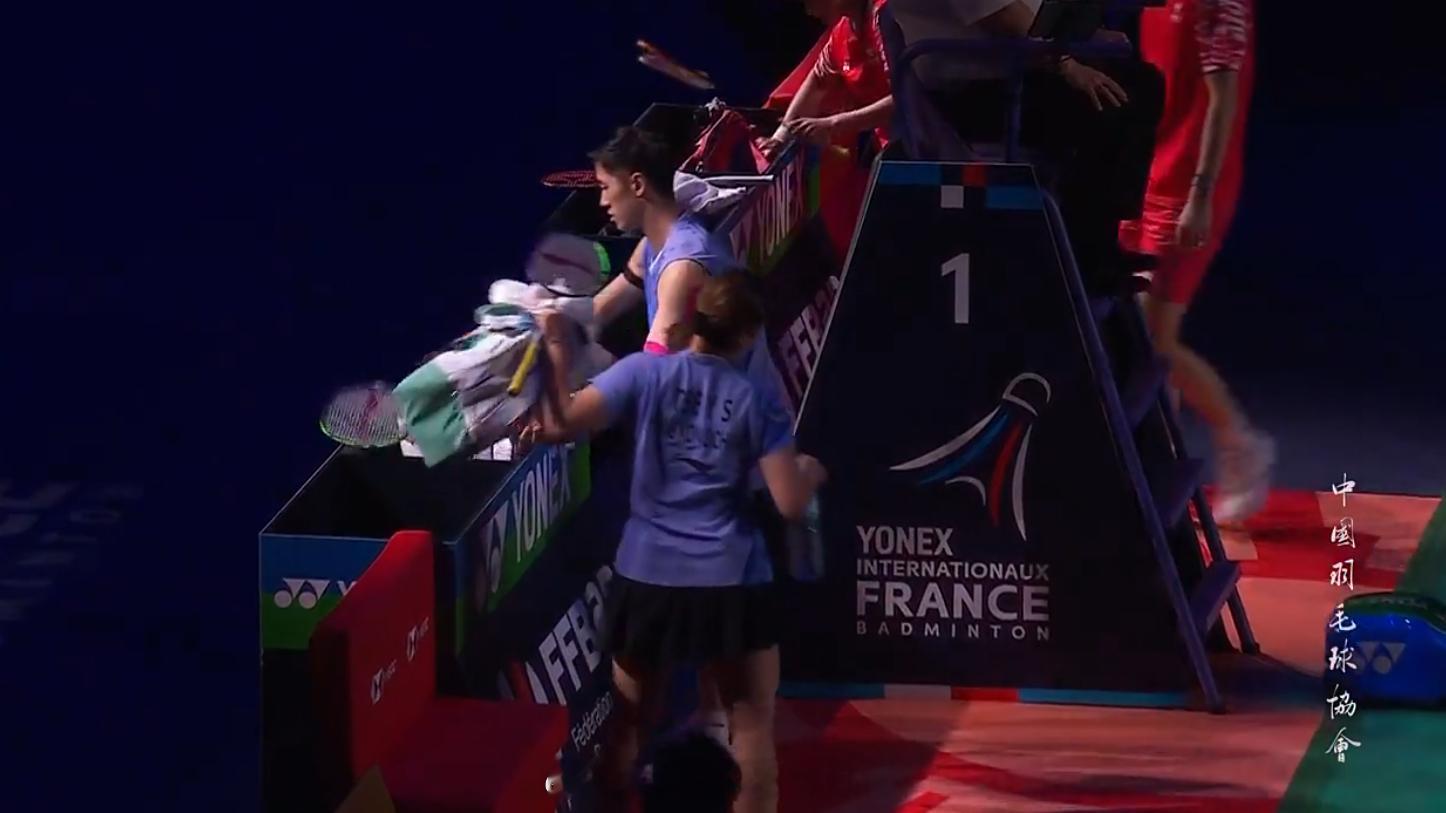 混双 半决赛 邓俊文(6) 谢影雪 22-20 冯彦哲(2) 黄东萍第二局顶顶顶