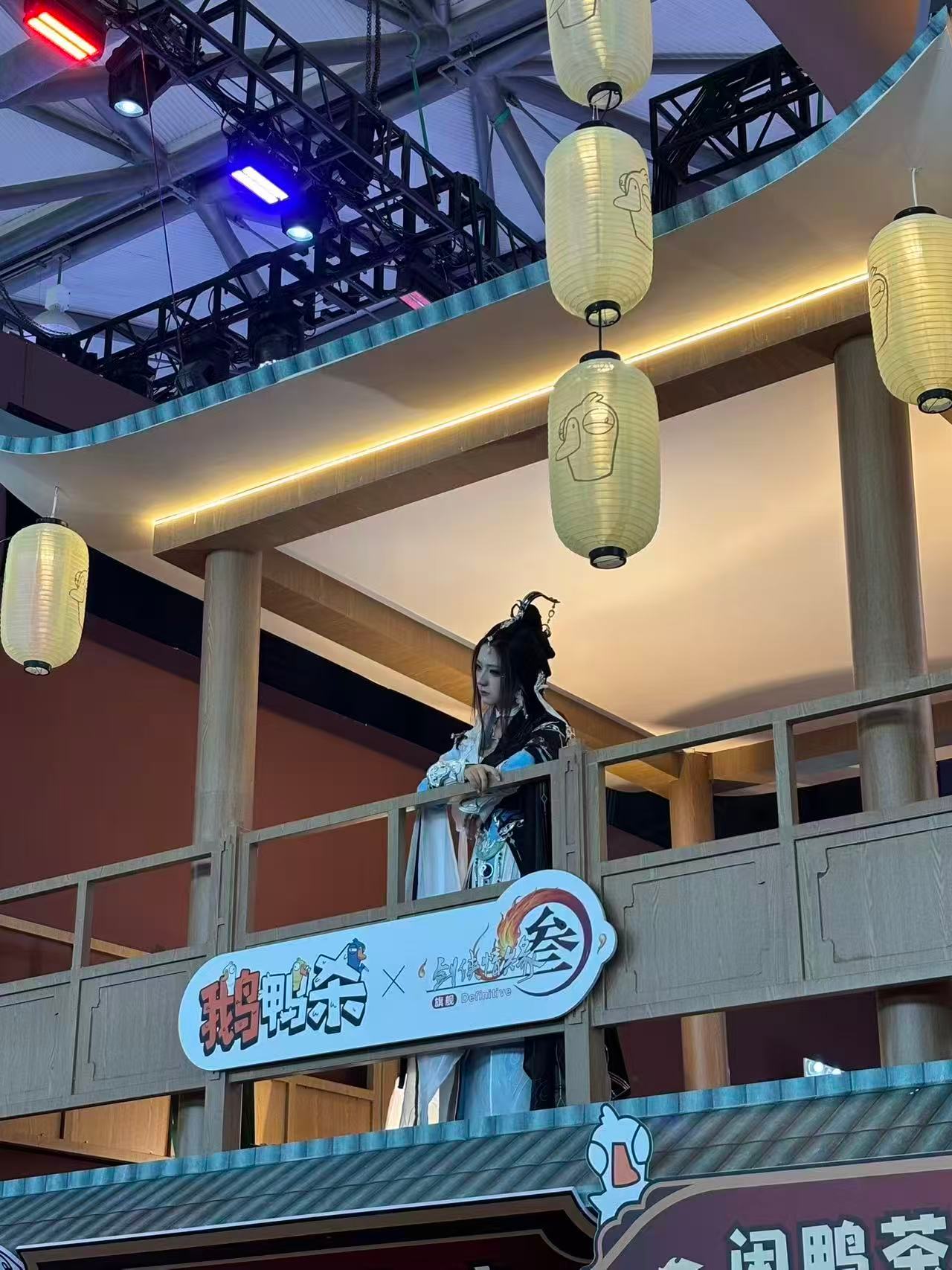 剑三门派空降鹅鸭杀展台上海CJ展混进了武林高手 逛CJ直接看愣了！剑网3各大派c