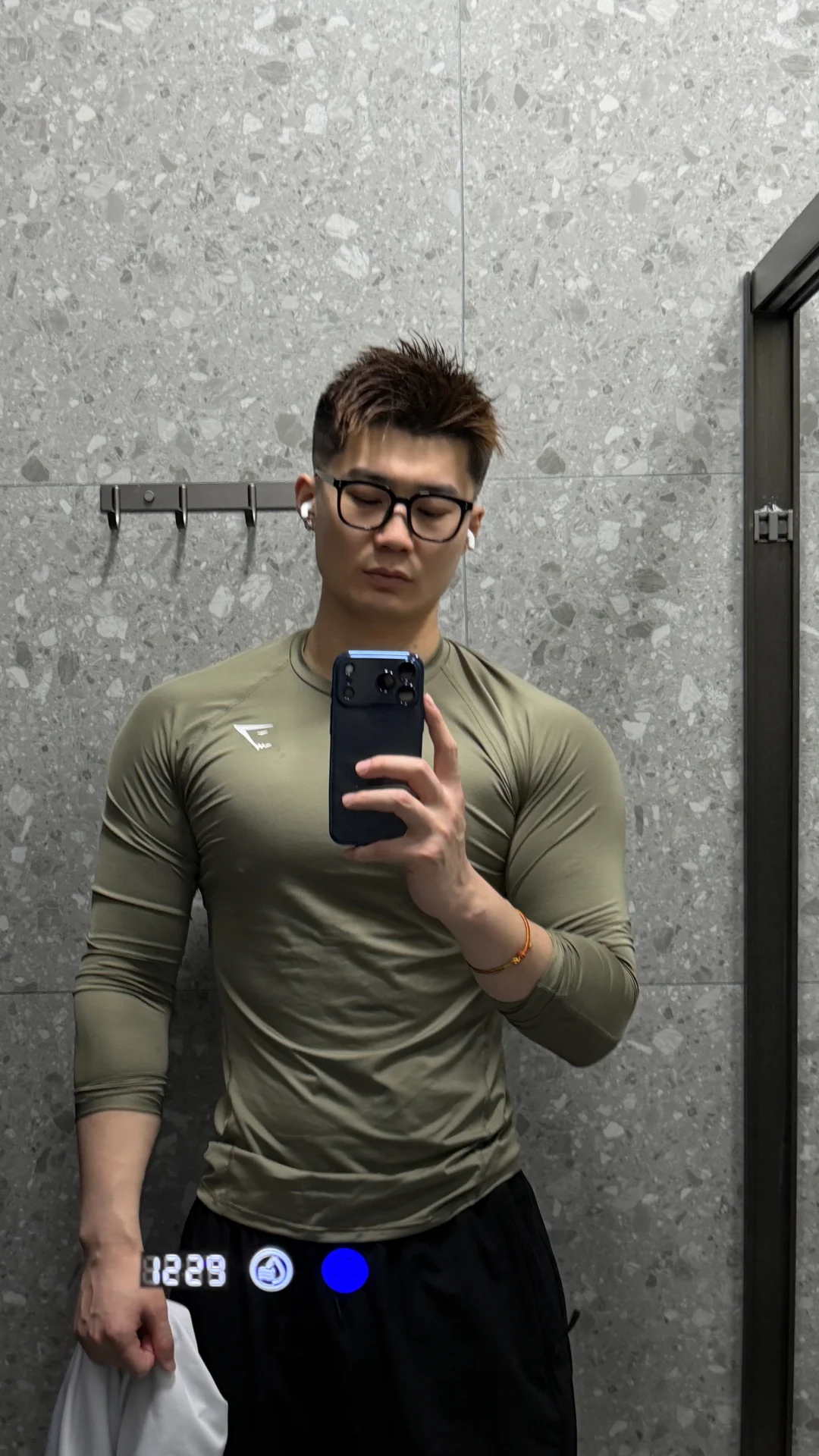 还没睡醒就练完了