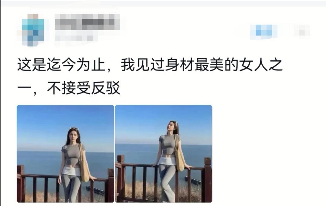 “这是迄今为止，我见过身材最美的女人之一，不接受反驳。”对于这位网友的这样的评语