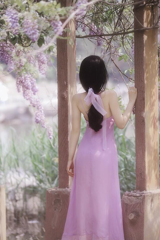 紫色的浪漫💜紫藤花开｜天津约拍