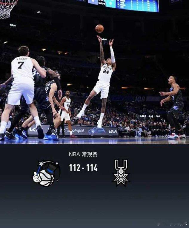 北京时间12月4日NBA 常规赛，奥兰多魔术对阵圣安东尼奥马刺。半场魔术49-5