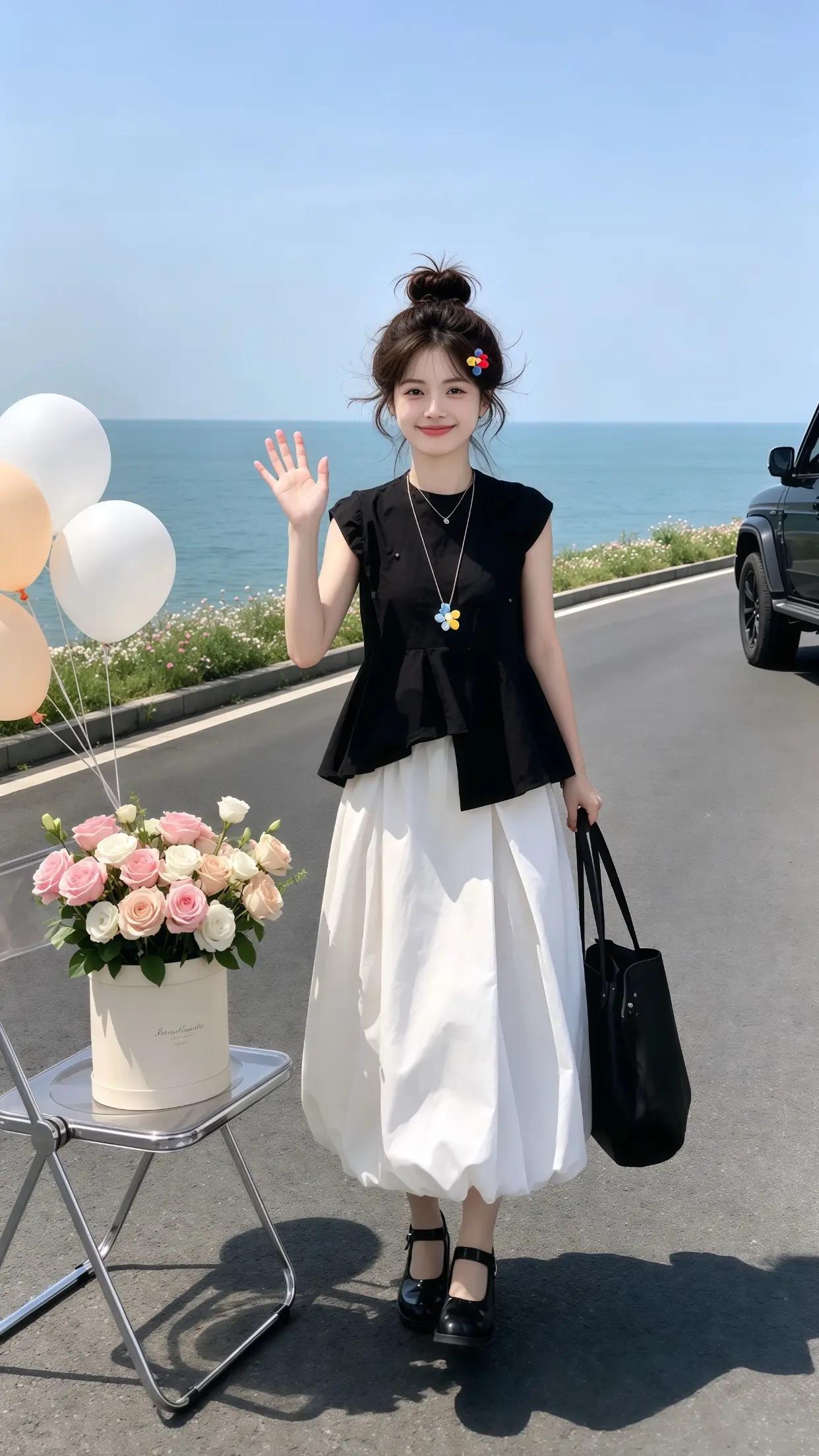 少女感穿搭美学 夏季穿搭小个子 夏季新款 夏天穿搭套装