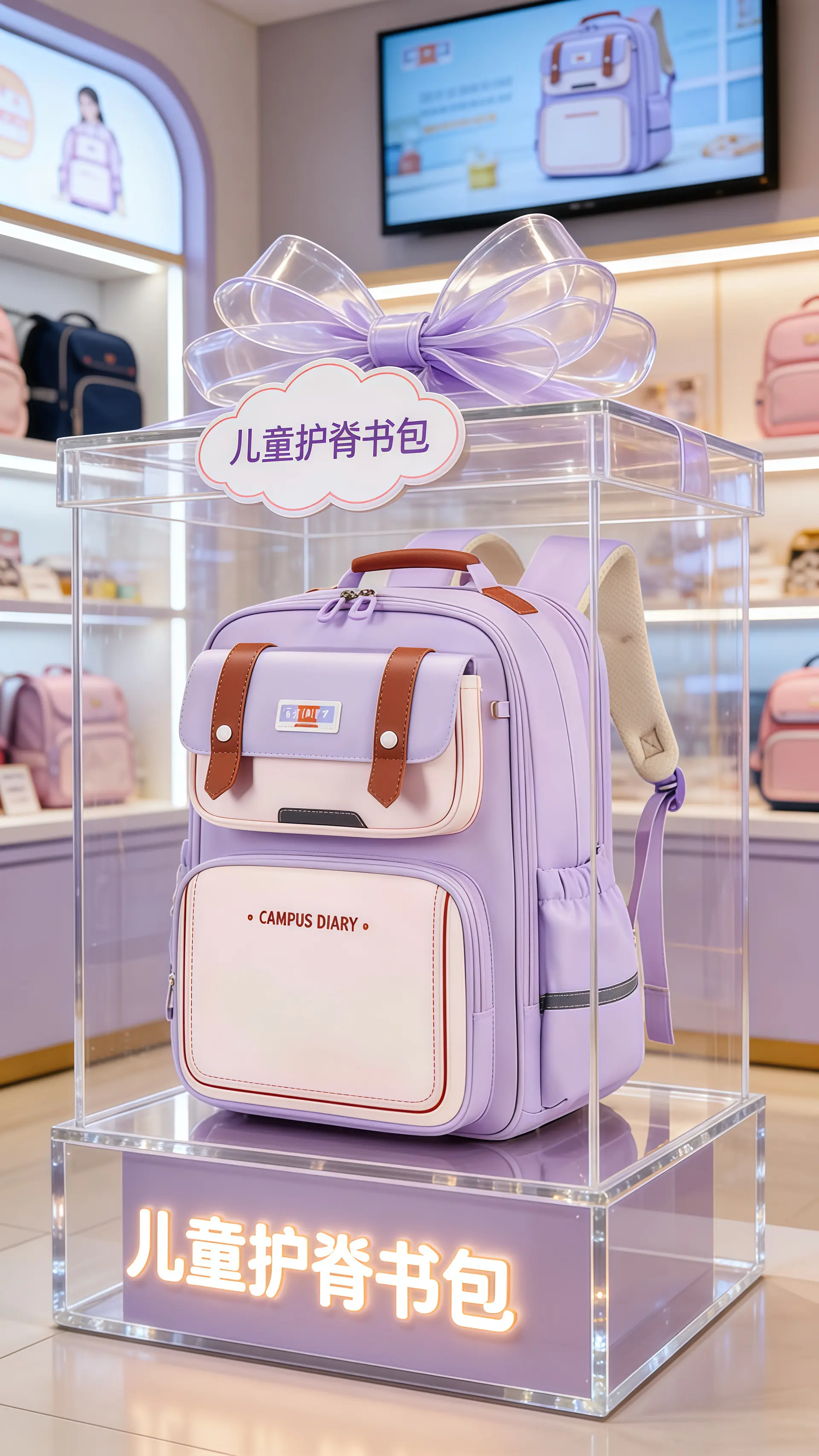 儿童护脊书包 开学书包推荐 儿童双肩包 学生书包 书包