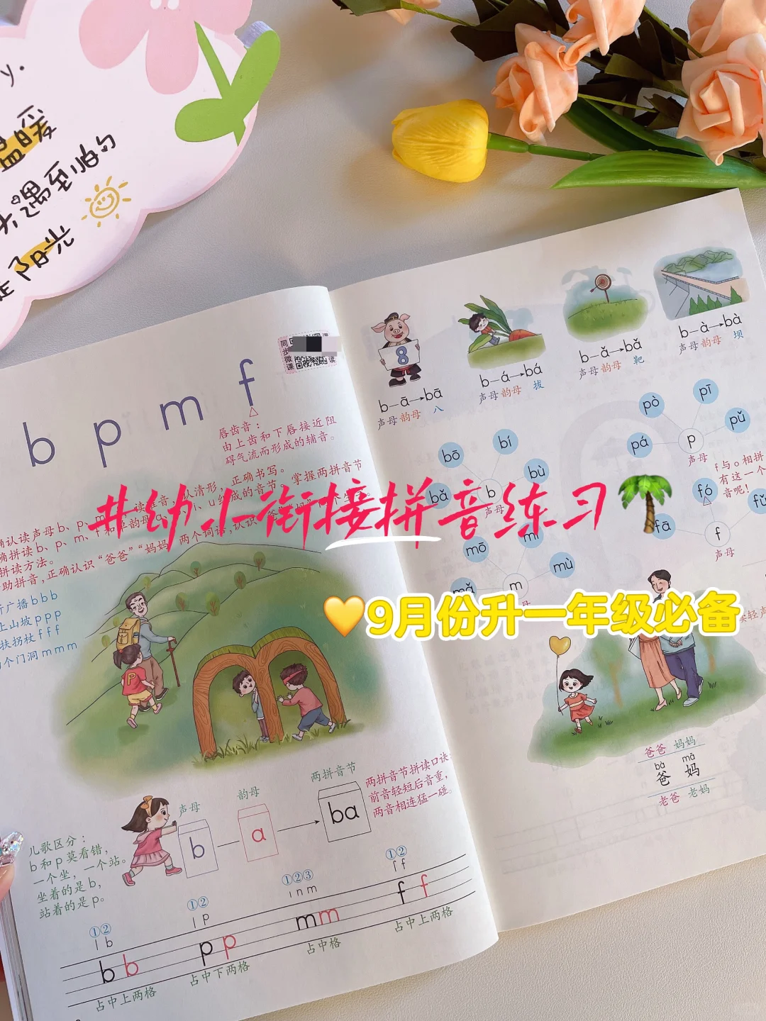 幼小衔接，九月份升一年级必备拼音拼读资料