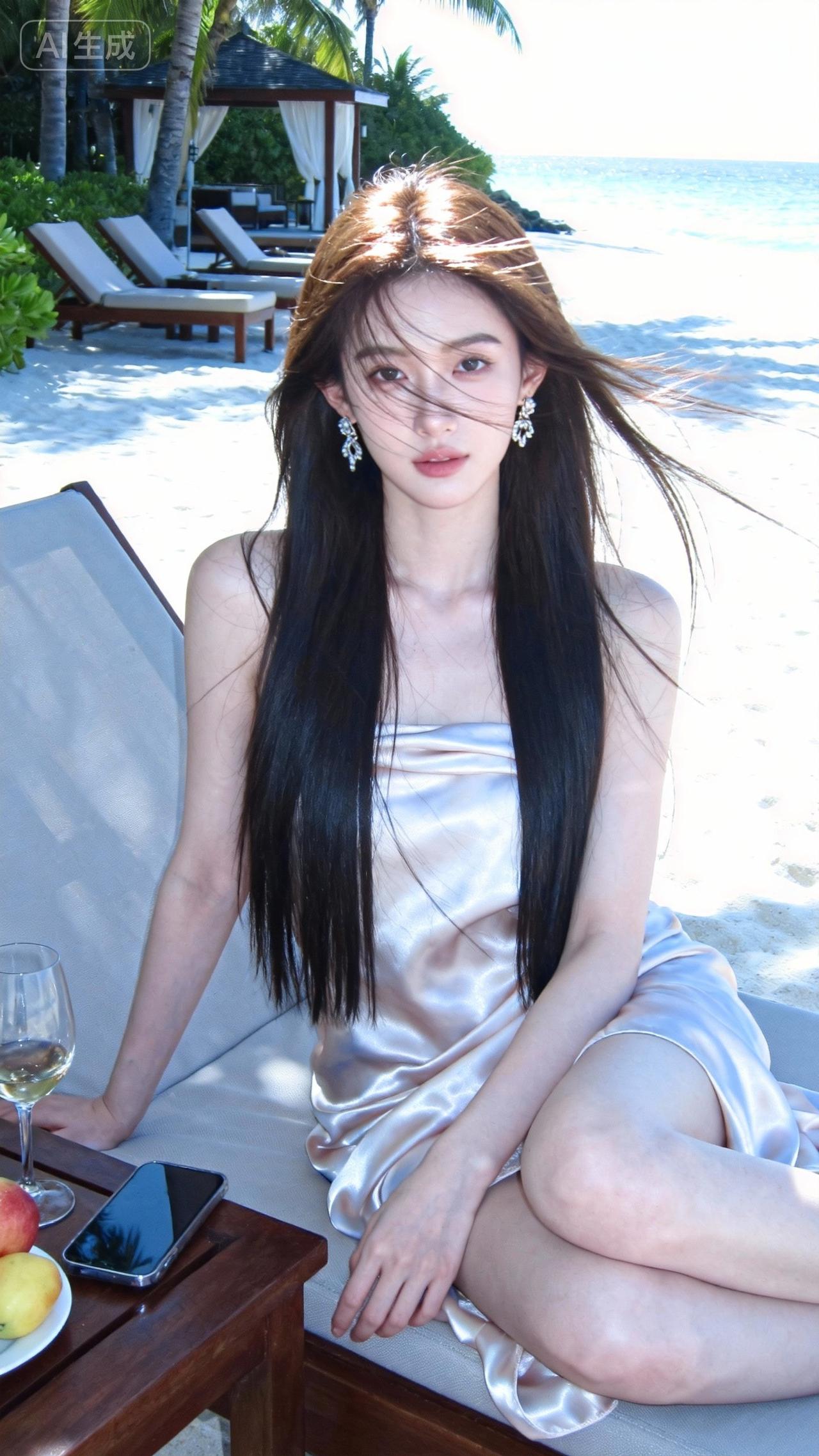 碧海潮生处，美人倚海坐。什么样的穿搭可以成为气质女神? 20岁的女人怎么搭配衣服