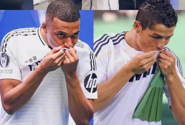 姆巴佩儿时的梦想正在一一实现！众所周知C罗一直是姆巴佩的偶像，7月16日神龟身披