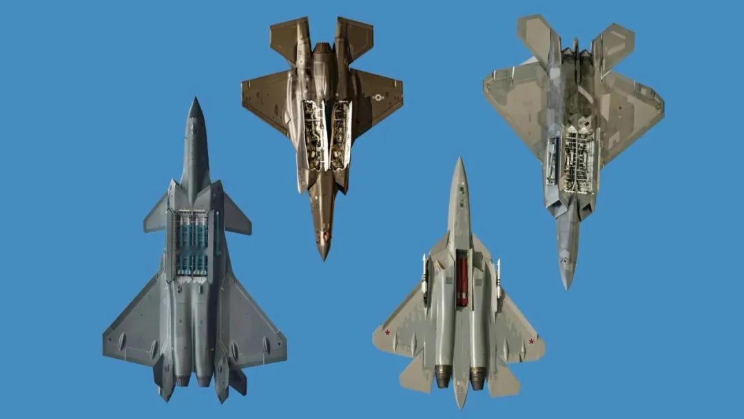 世界4型五代机开弹舱对比，歼20的含金量还在上升!
 
正所谓，颜值就是战斗力，