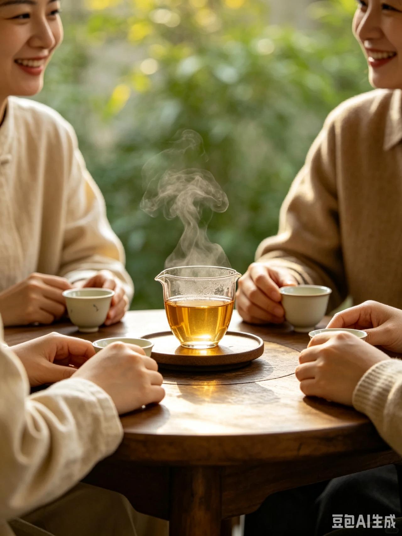 一盏清茶，三两好友，围真心话茶局。
褪去平日的奔波与伪装，一杯热茶下肚，敞开心扉