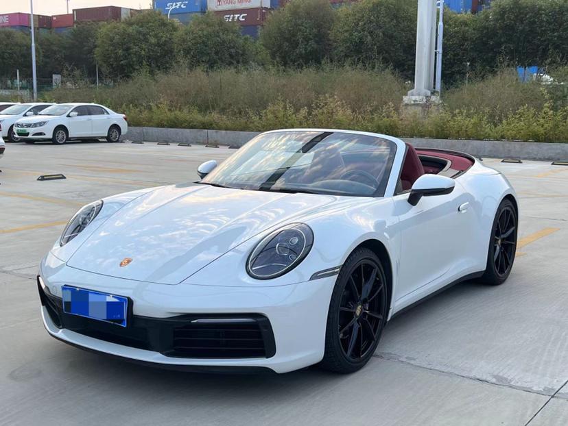 20年911 （992）敞篷， 原版原漆，红内，罗盘 SC大轮毂 ，隐形车衣，价