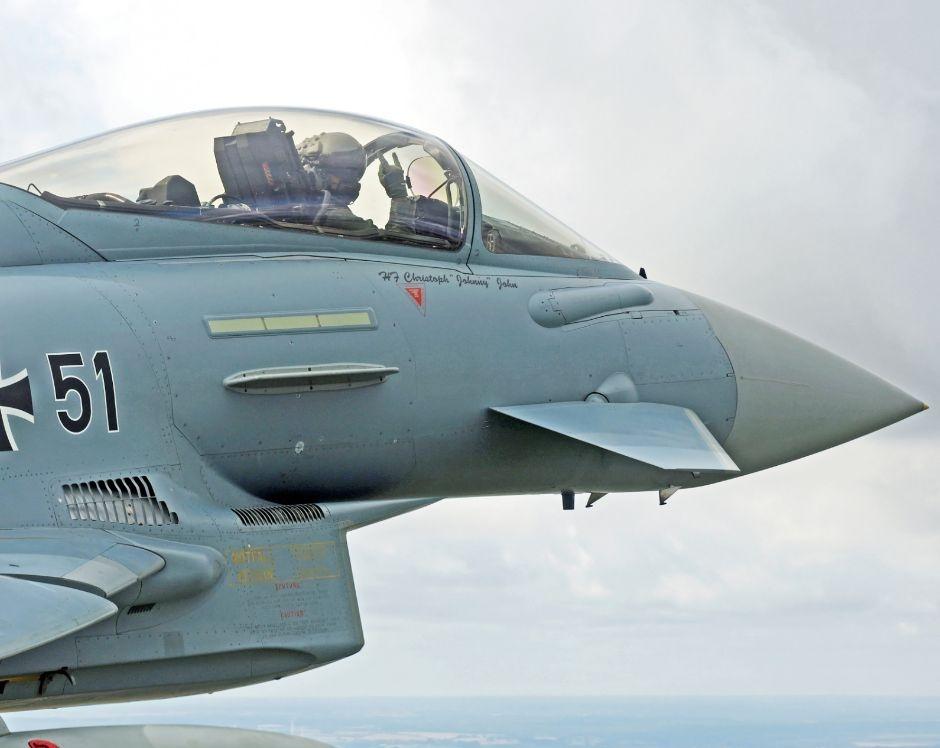 德国空军驻梅克伦堡-前波美拉尼亚的台风