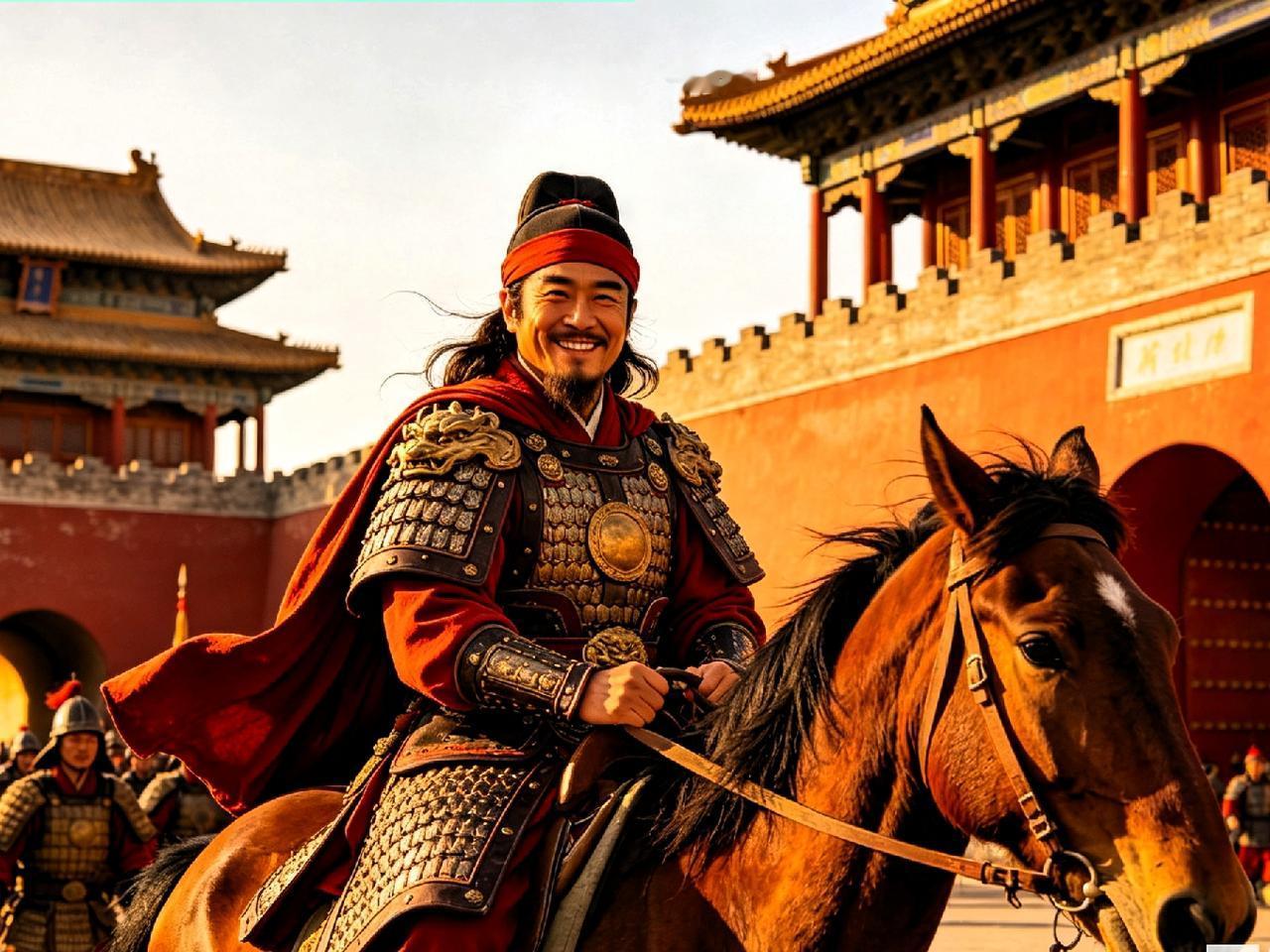 李自成只做42天皇帝，失败根源根本不是骄傲
 
很多人都说李自成败于进京腐化、吴