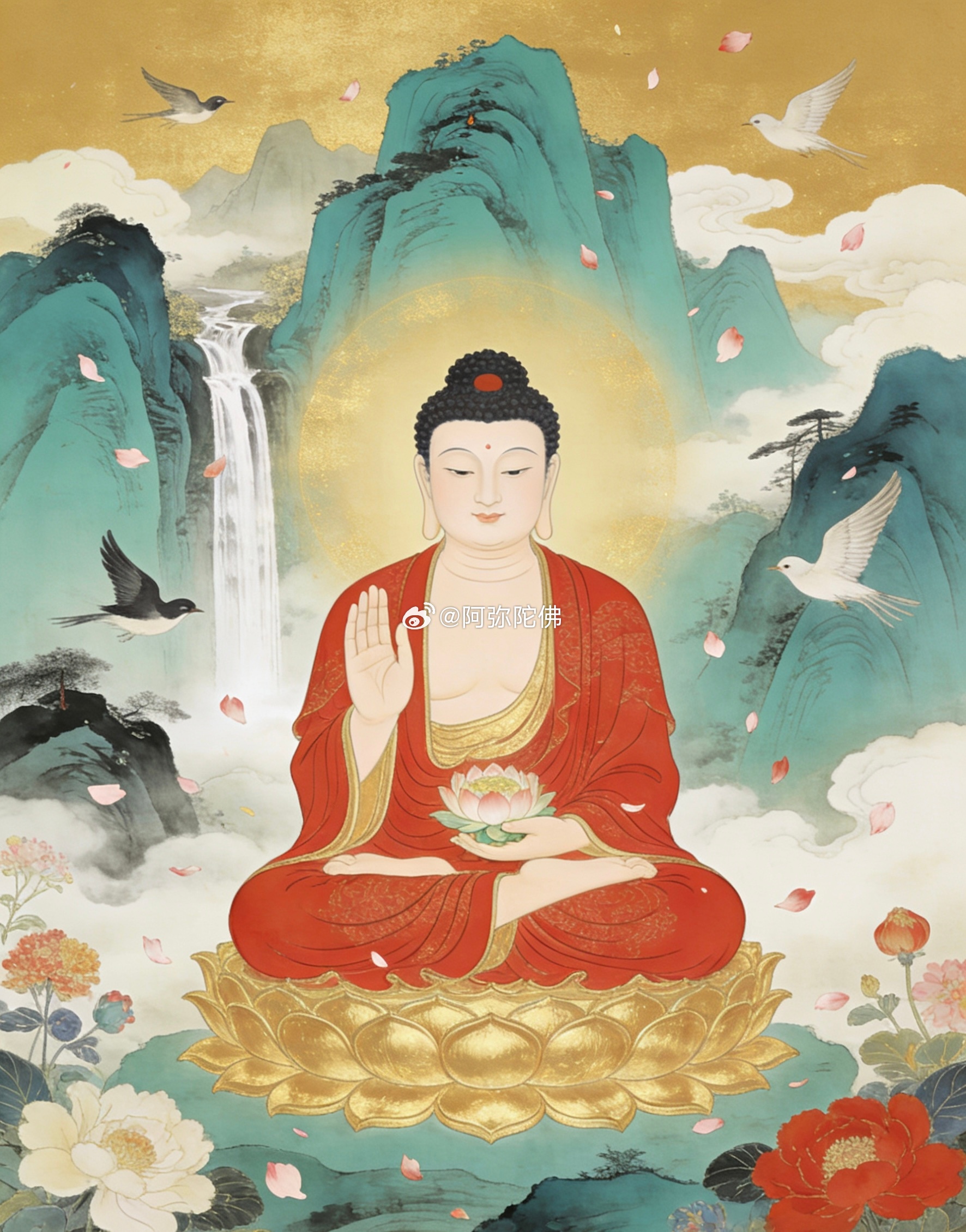 转赞，菩萨相助，功名有望，运气福分自然来，阿弥陀佛。 