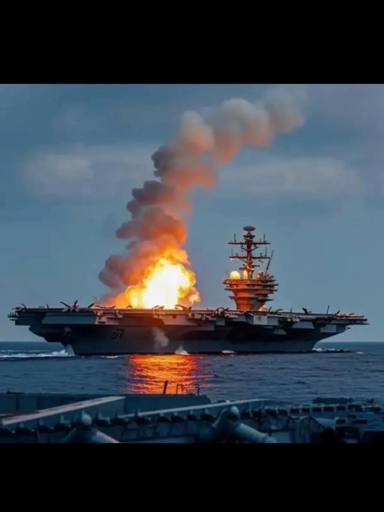 “福特 ”号航母大火持续燃烧30多个小时才扑灭，600名水兵受影响

《纽约时报