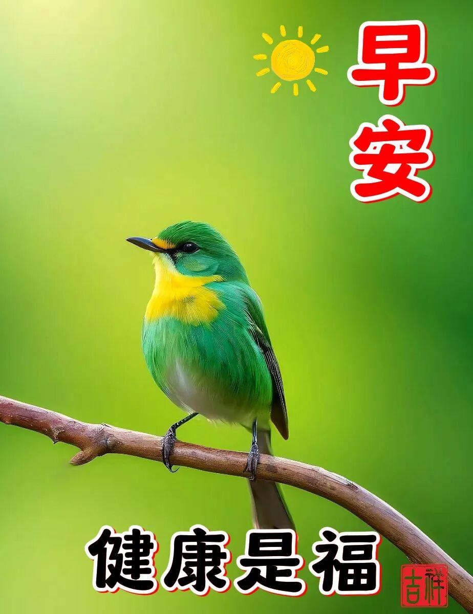 💙伴着昨夜美梦，🍒呼吸舒爽晨风，🌺亲吻美丽曙光，💕带着美好渴望，🌷为了