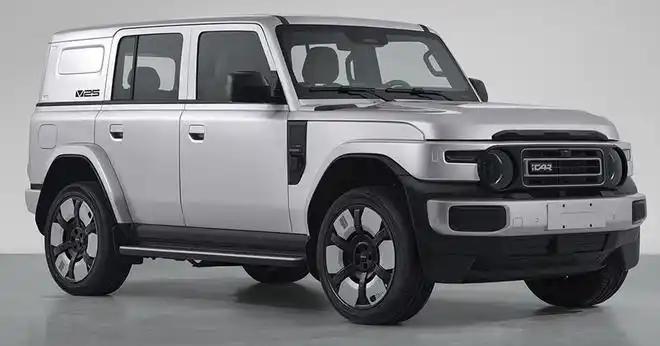 短轴距方盒子 SUV奇瑞 iCAR V25的申报信息很有特点，车身长度比同级别的