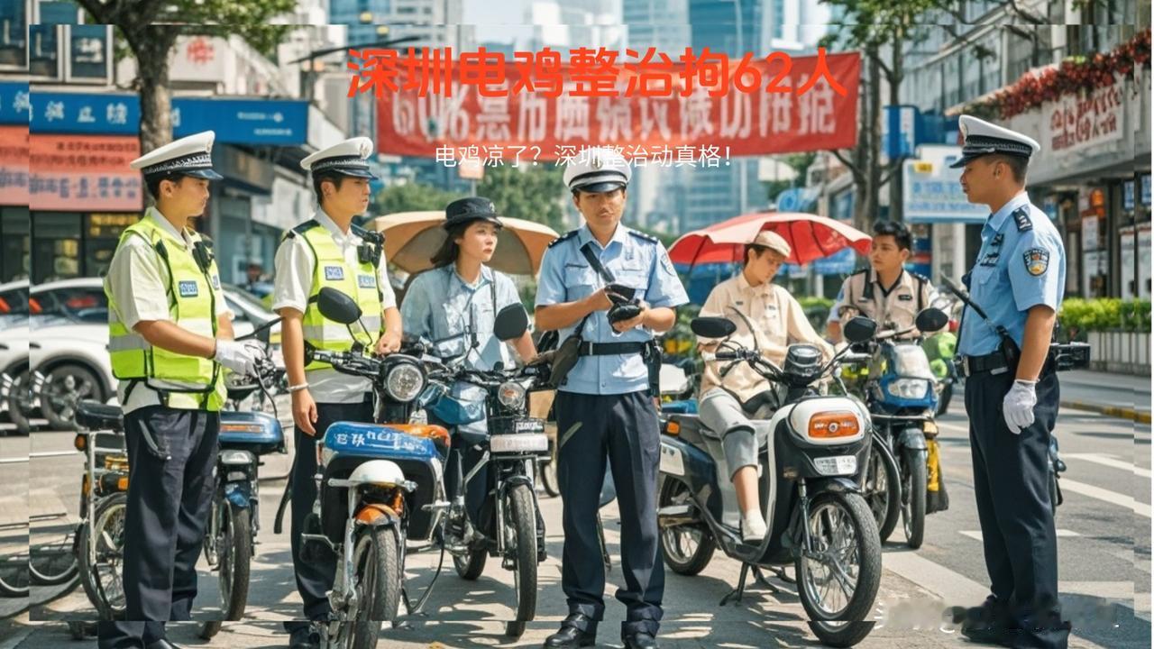 深圳的打工人，你最近骑电鸡出门有没有提心吊胆？😅
早高峰的华强北、科技园街头，