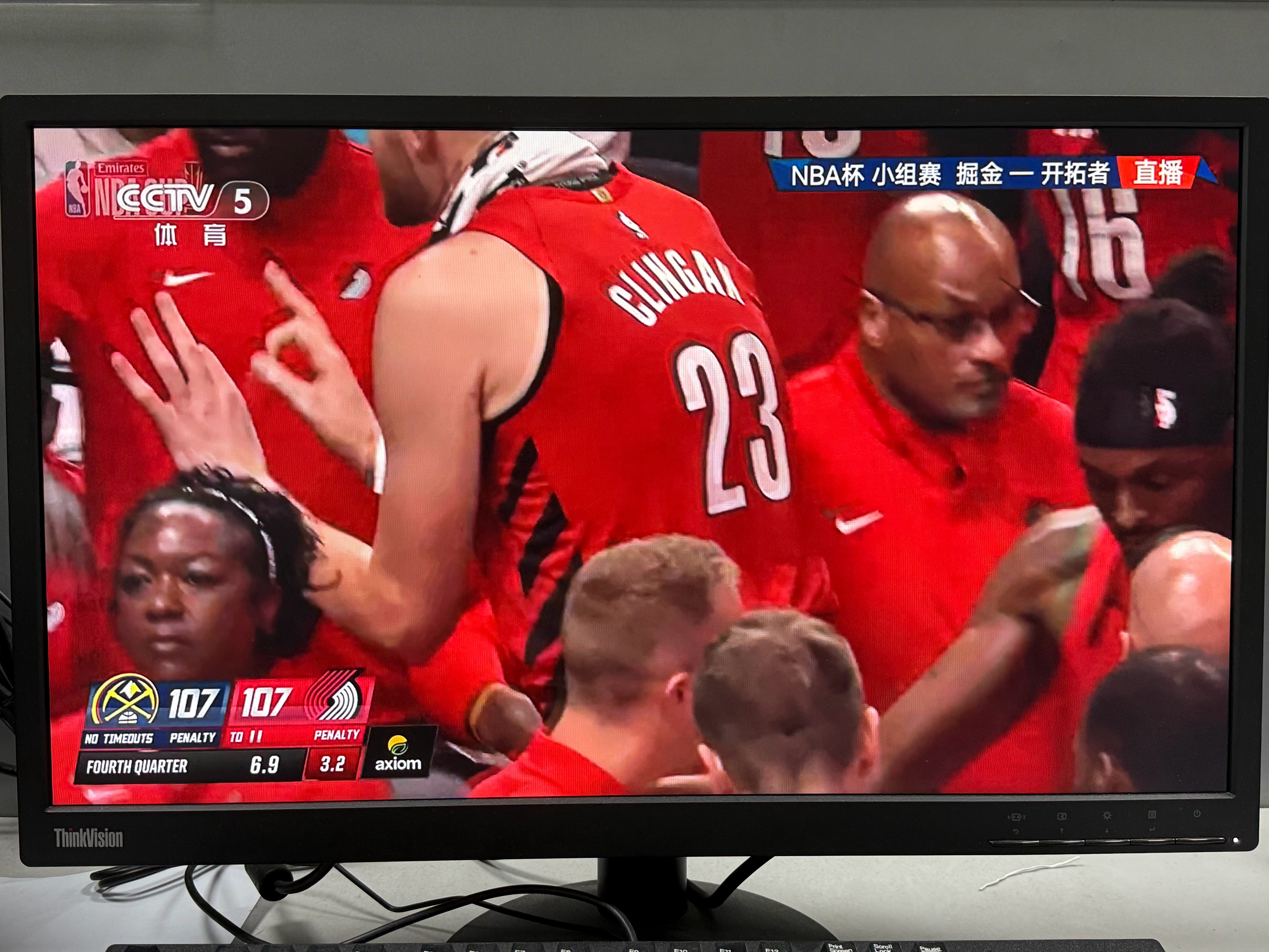 掘金vs开拓者 精彩，激烈！NBA[超话] ​​​