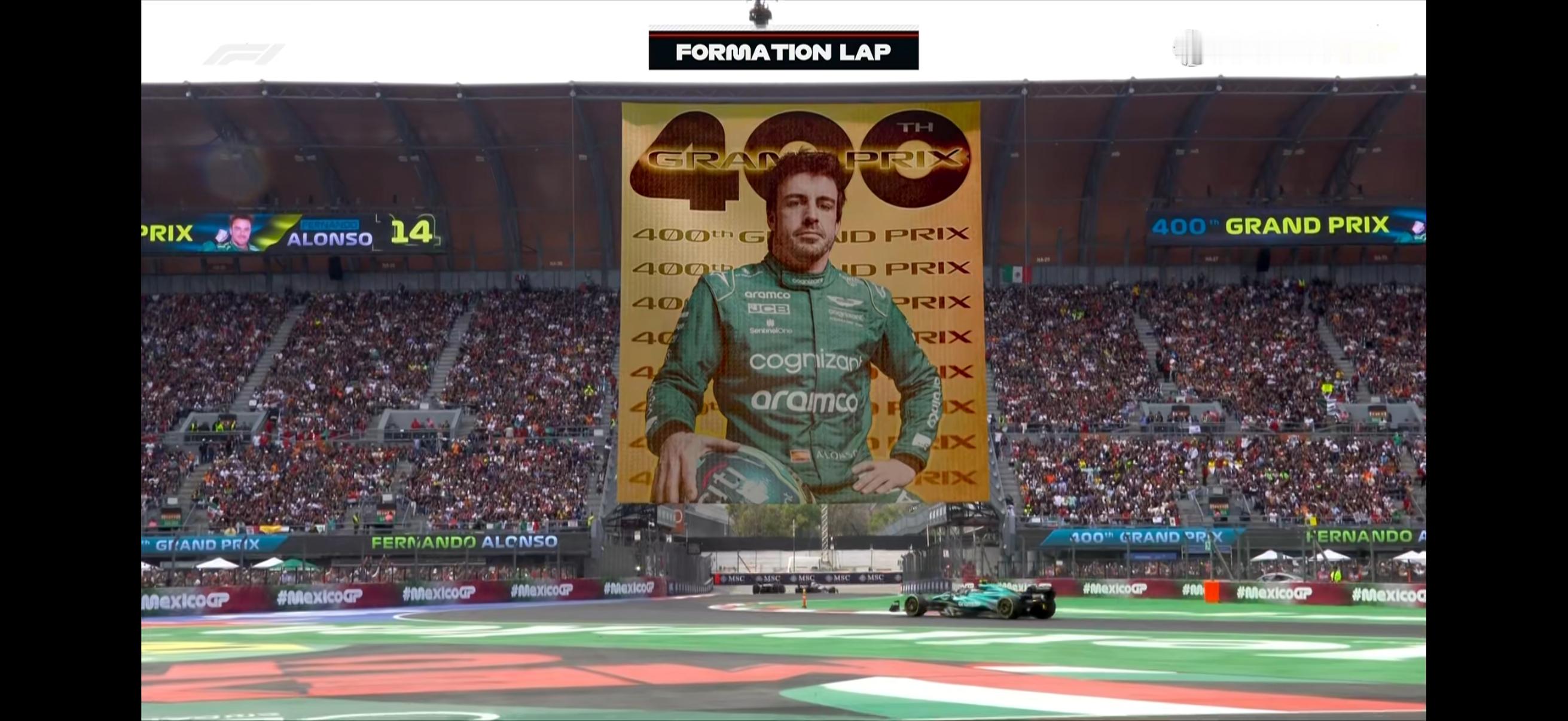阿隆索里程碑比赛#2024f1墨西哥城大奖赛# ​​​