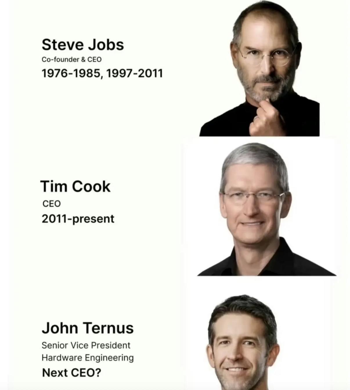 从苹果产品的本身来看这次CEO换届
我们熟知的IPhone 手机作为苹果公司的核