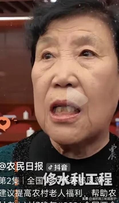 真是可笑，就因为农民代表郭凤莲同志，在“两会”上提了个给农民增加养老金的提案，现