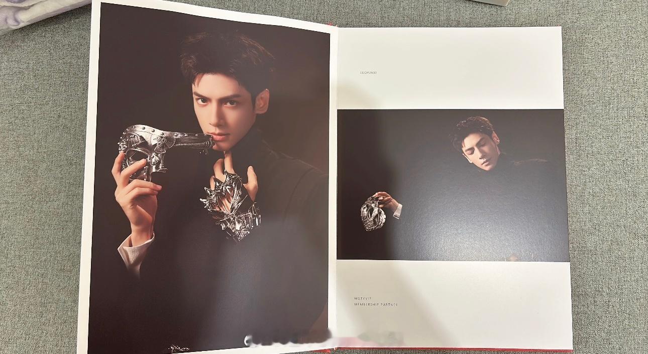 没见过的就是新的罗云熙芒果新春礼盒写真集这张脸帅的好客观，好周正俊秀气质好贵罗云