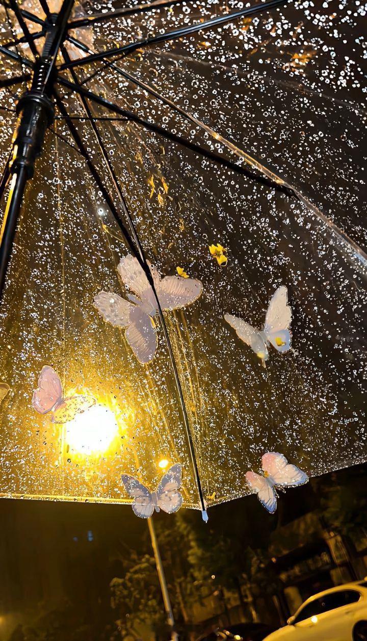 “他对你来说是什么？”“一场下不完的雨。”——怀南小山《流俗雨》#晚安# ​​​