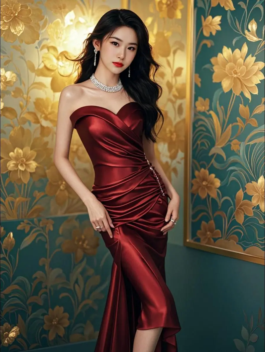 AI金箔艳影