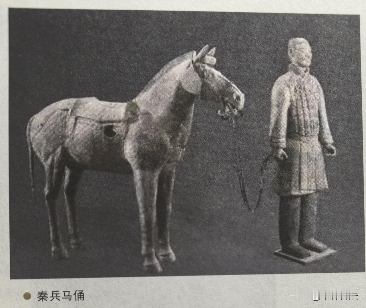 秦始皇的骑兵部队没有装备马蹬[强]1974年，当秦始皇的地下御林军从陕西那片黄土