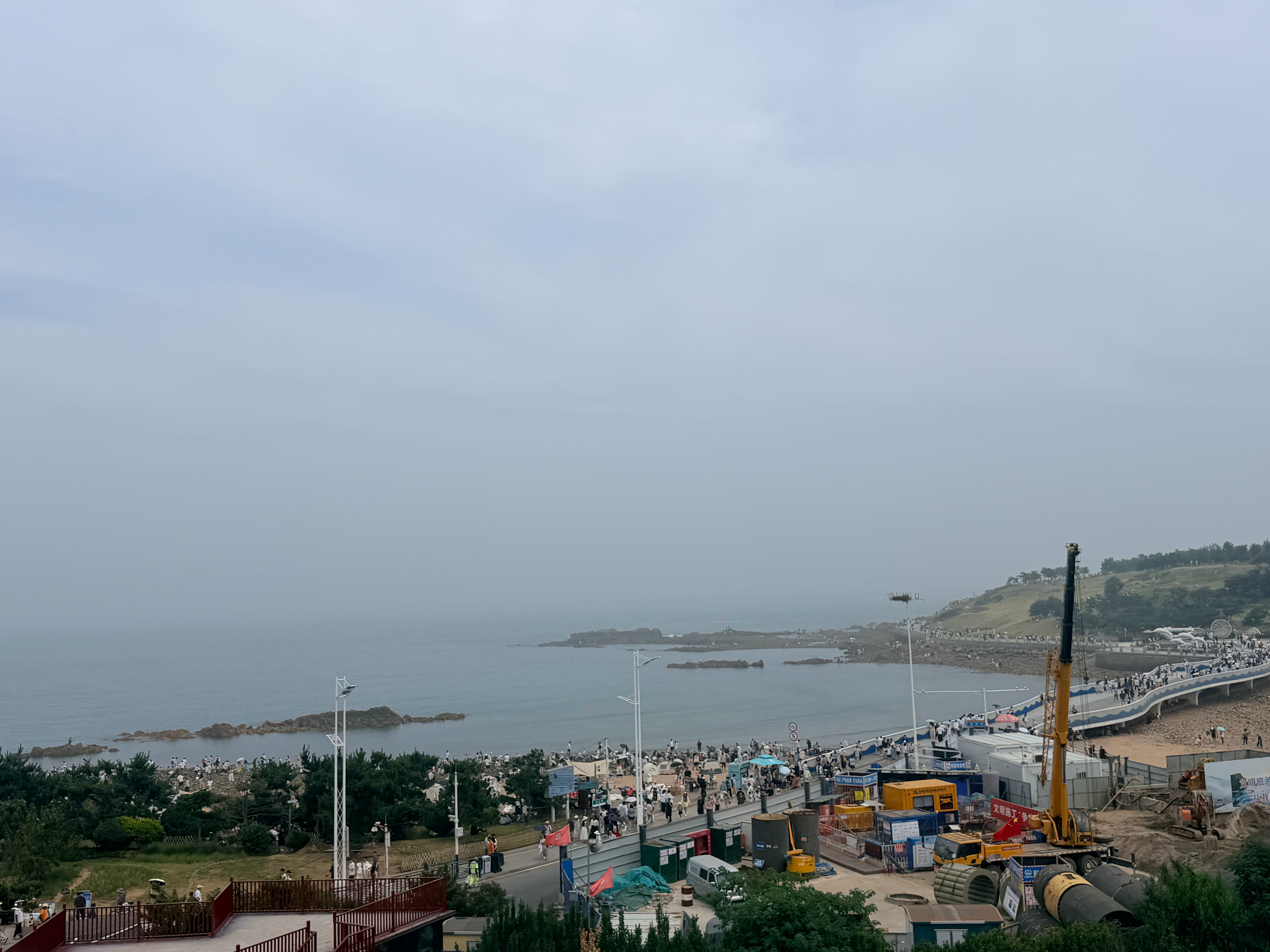 热气球看海我的日常plog 青岛·小麦岛公园