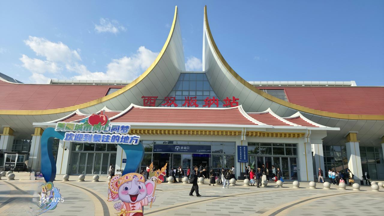 打卡西双版纳站，感受异域风情！🌴🎉