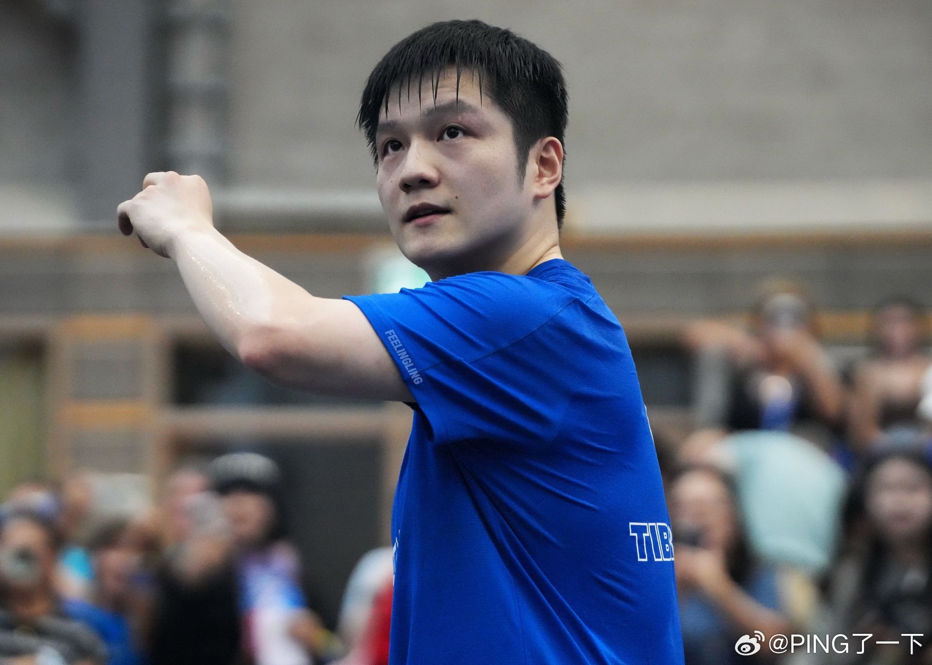 樊振东已然成长为世界级乒乓选手，且始终忠于那份与生俱来的天赋。天赋选中了他，而他