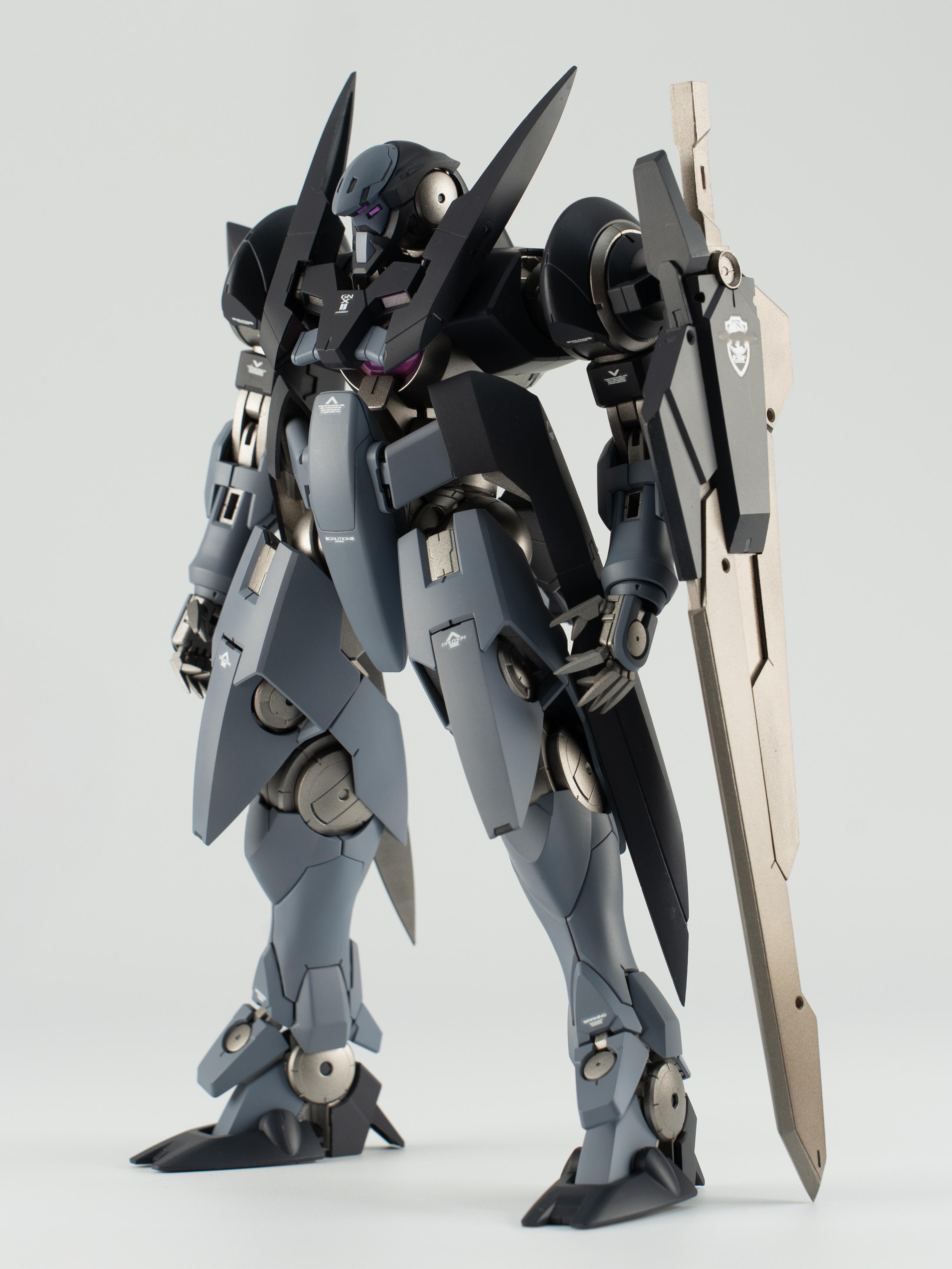 MG GN-X2剑装型（by みやべ）高达模型[超话]高达模型 ​​​