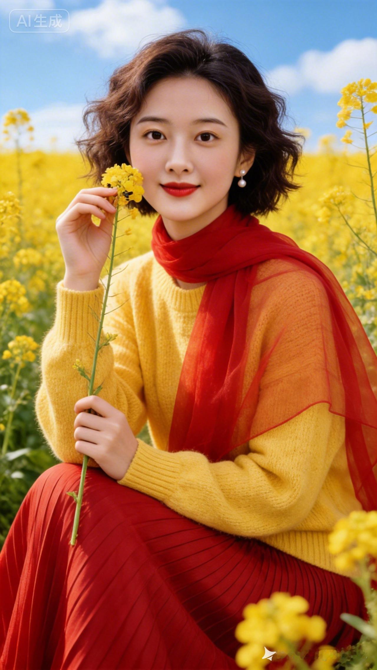 在花海中，感受春天的温柔与美好