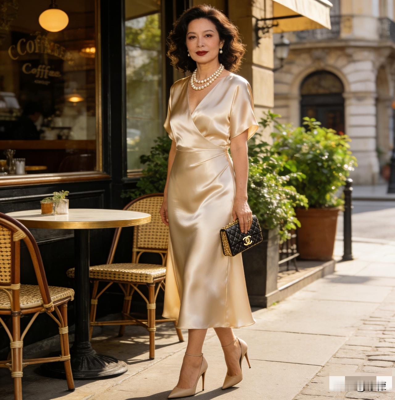 人到中年，更要认真打扮自己
 
中年从不是“随便凑活”的年纪，反而最该体面、精致