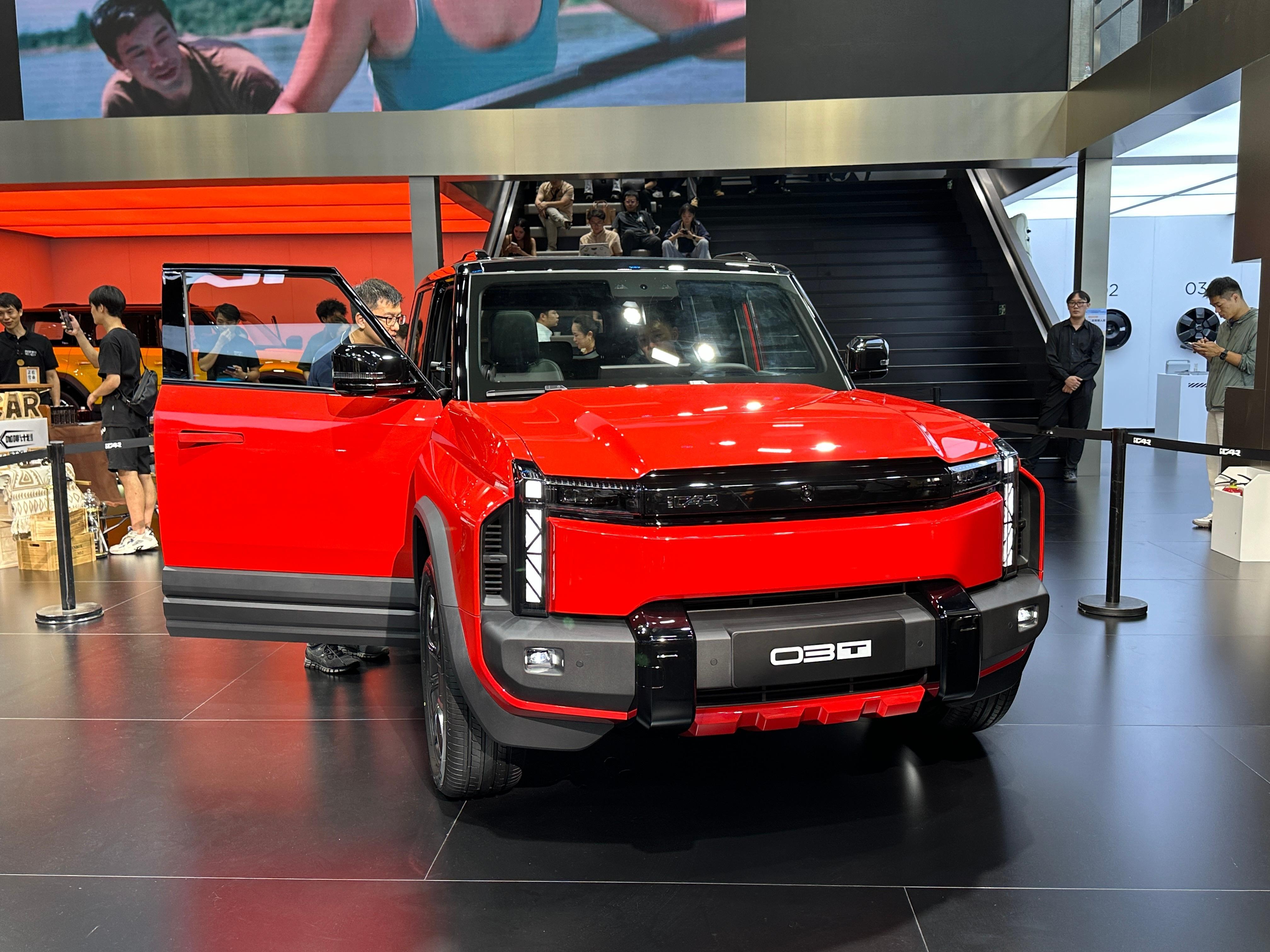 成都车展，iCAR 03T上市，售价13.98-14.98万元 。这台SUV之前