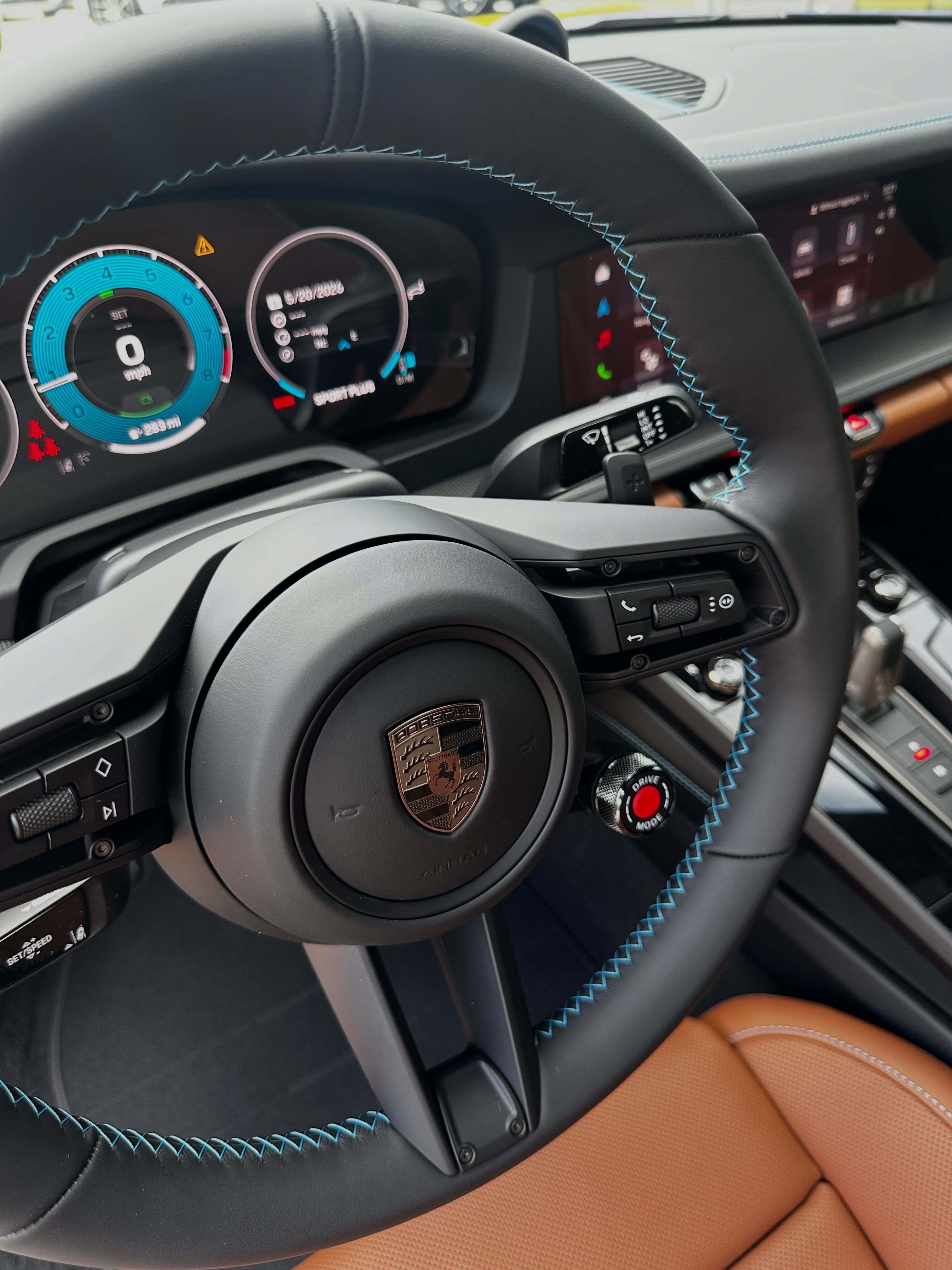 保时捷911 Turbo S Cabriolet（992.2），这台车的选配方案