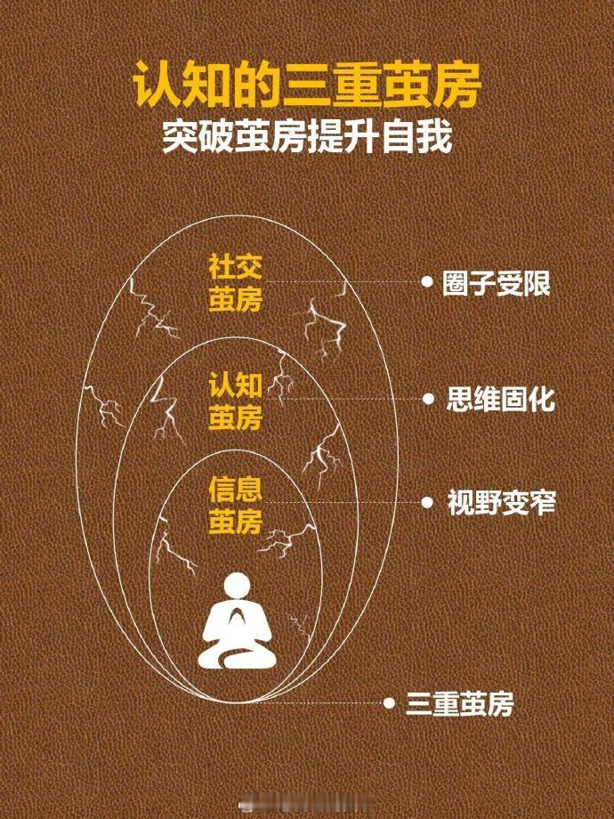 认知的三重茧房 